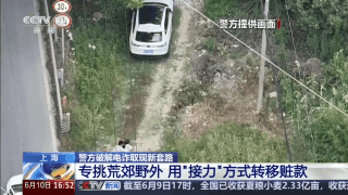 无人机全程追踪 上海警方打掉电诈“埋包转赃”团伙 无人机全程追踪 上海警方打掉电诈“埋包转赃”团伙
