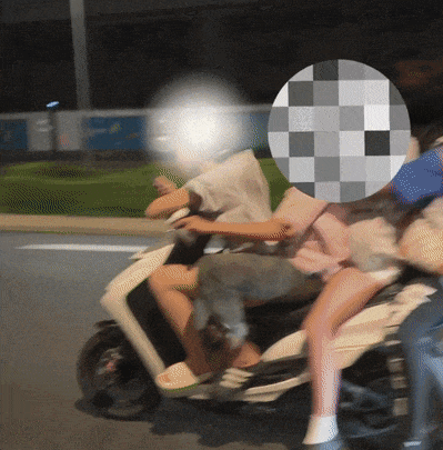4人挤一辆“电鸡”闯滨海大道?交警:上门查人扣车! 4人挤一辆“电鸡”闯滨海大道?交警:上门查人扣车!