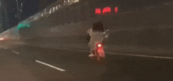 4人挤一辆“电鸡”闯滨海大道?交警:上门查人扣车! 4人挤一辆“电鸡”闯滨海大道?交警:上门查人扣车!