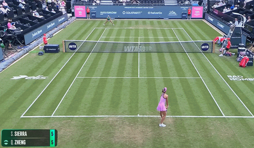 2比1战胜对手,郑钦文晋级WTA500巴特洪堡站第二轮 2比1战胜对手,郑钦文晋级WTA500巴特洪堡站第二轮
