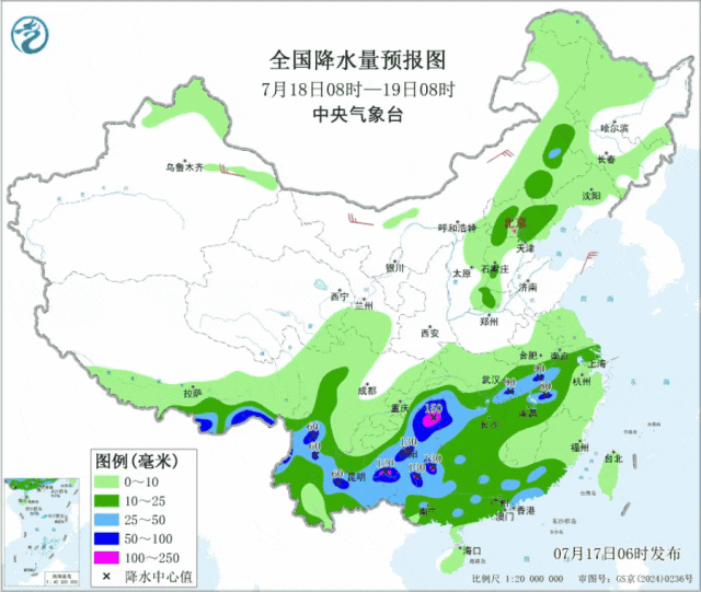 湖北有大暴雨!中央气象台,预警继续 湖北有大暴雨!中央气象台,预警继续