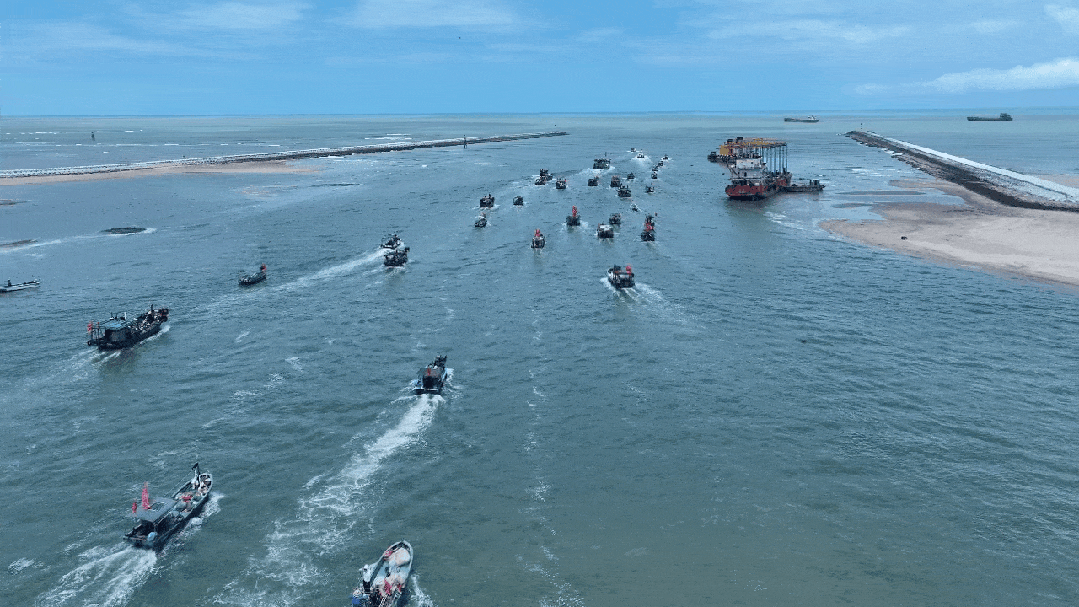 开渔了！海南多地渔港千帆竞发，现场直击→