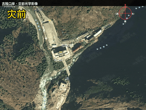 吉隆口岸受灾前后“天空视角”对比图发布:泥石流冲击范围内的原有建筑基本已被夷为平地,基础设施损毁特别严重 吉隆口岸受灾前后“天空视角”对比图发布:泥石流冲击范围内的原有建筑基本已被夷为平地,基础设施损毁特别严重