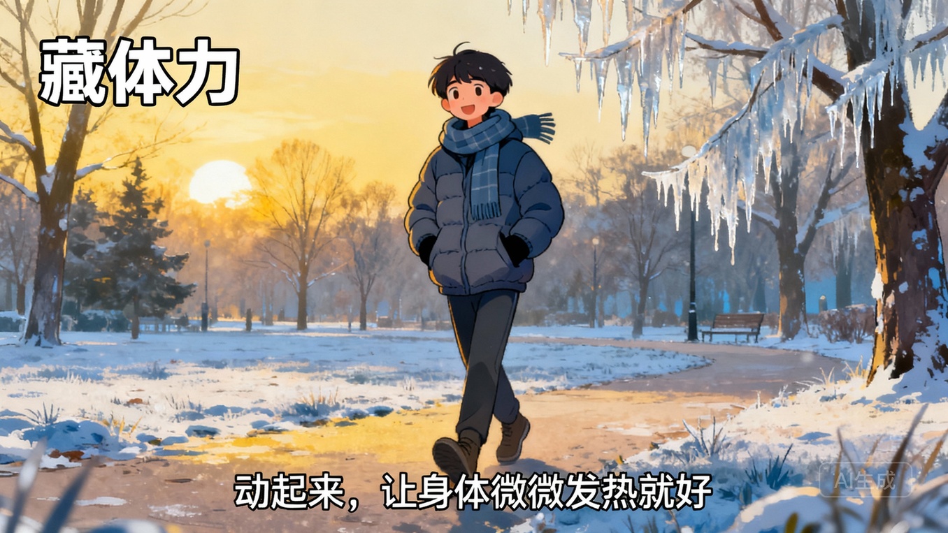 冬日养生局，开整！边“藏”边动，做气血充足的“暖宝宝”