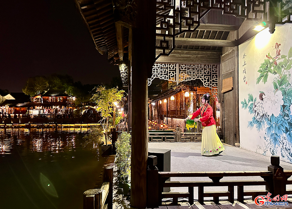 【乌镇视窗】乌镇峰会启幕在即,乌镇夜景点亮数字星河