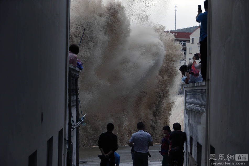 台风"灿鸿"来了