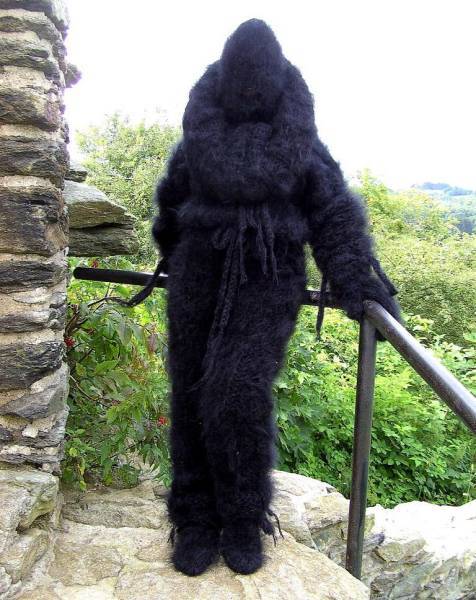 冬天最佳抗寒装 变身"毛人"保你不冷