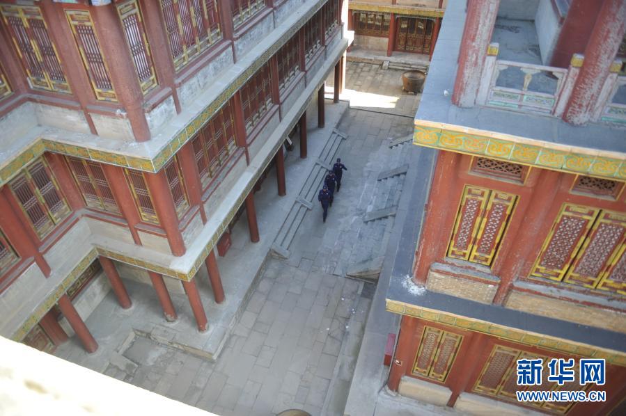 巡护避暑山庄及周围寺庙 筑牢古建筑“防火墙”