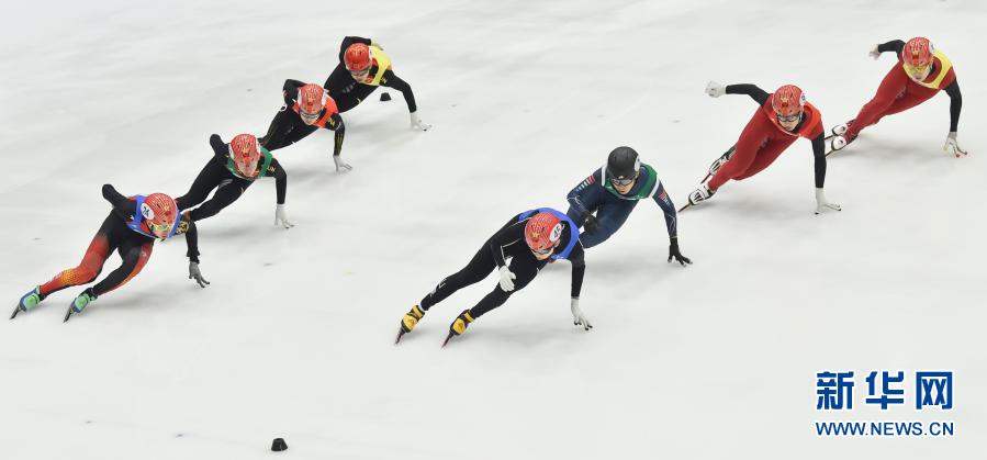 短道速滑——全国冠军赛：男子5000米接力决赛赛况