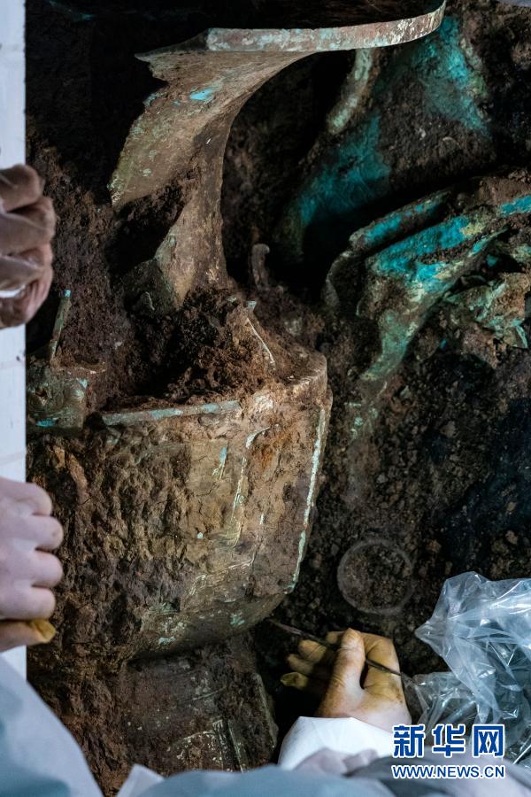 三星堆遗址“再惊天下” 现已出土重要文物500余件