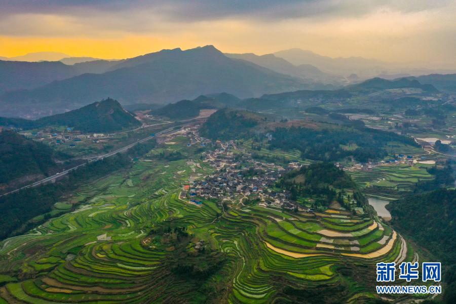 贵州丹寨：高要梯田春光好