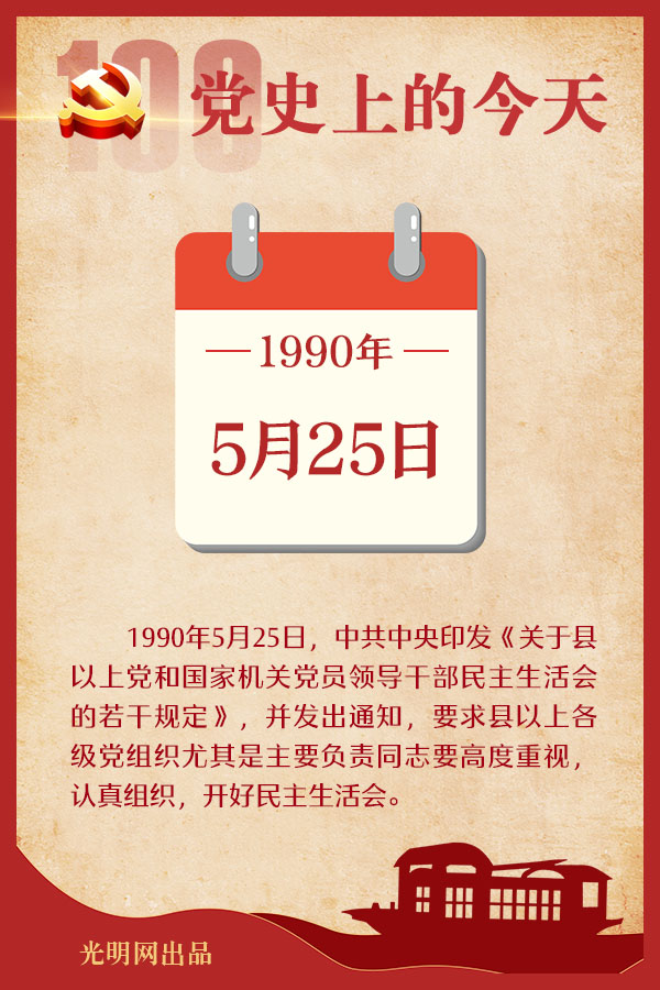 【党史上的今天】5月25日