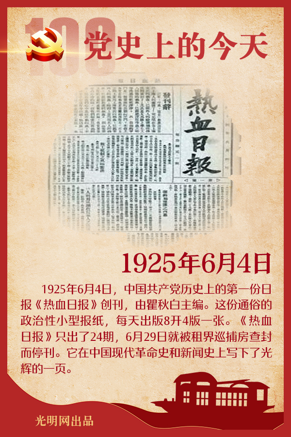 【党史上的今天】6月4日