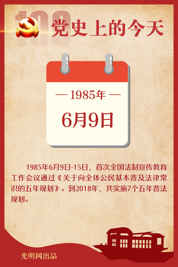 【党史上的今天】6月9日 【党史上的今天】6月9日
