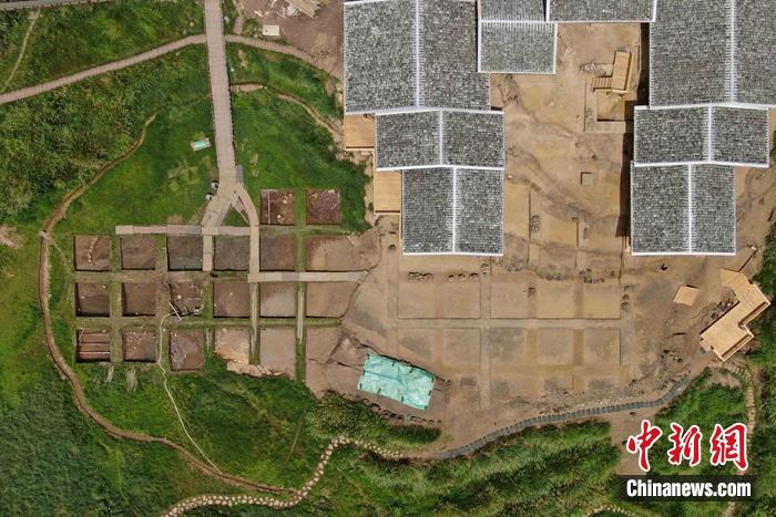 申遗成功!古城泉州“出圈” 7月10日,航拍泉州安溪青阳下草埔冶铁遗址。蒋启明 摄
