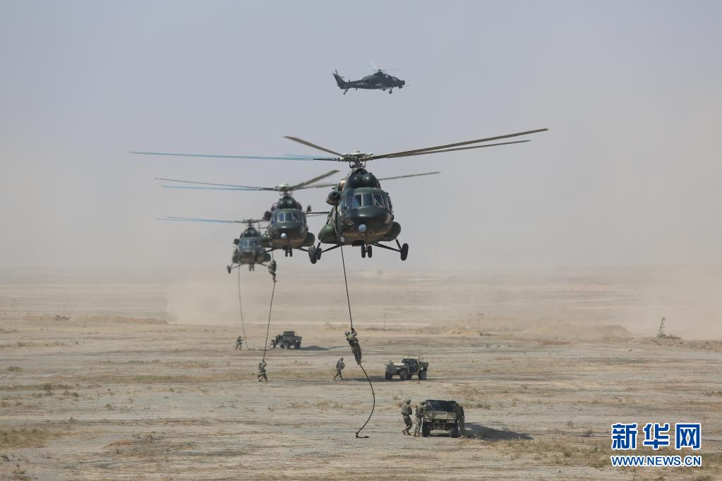 “西部·联合-2021”演习结束