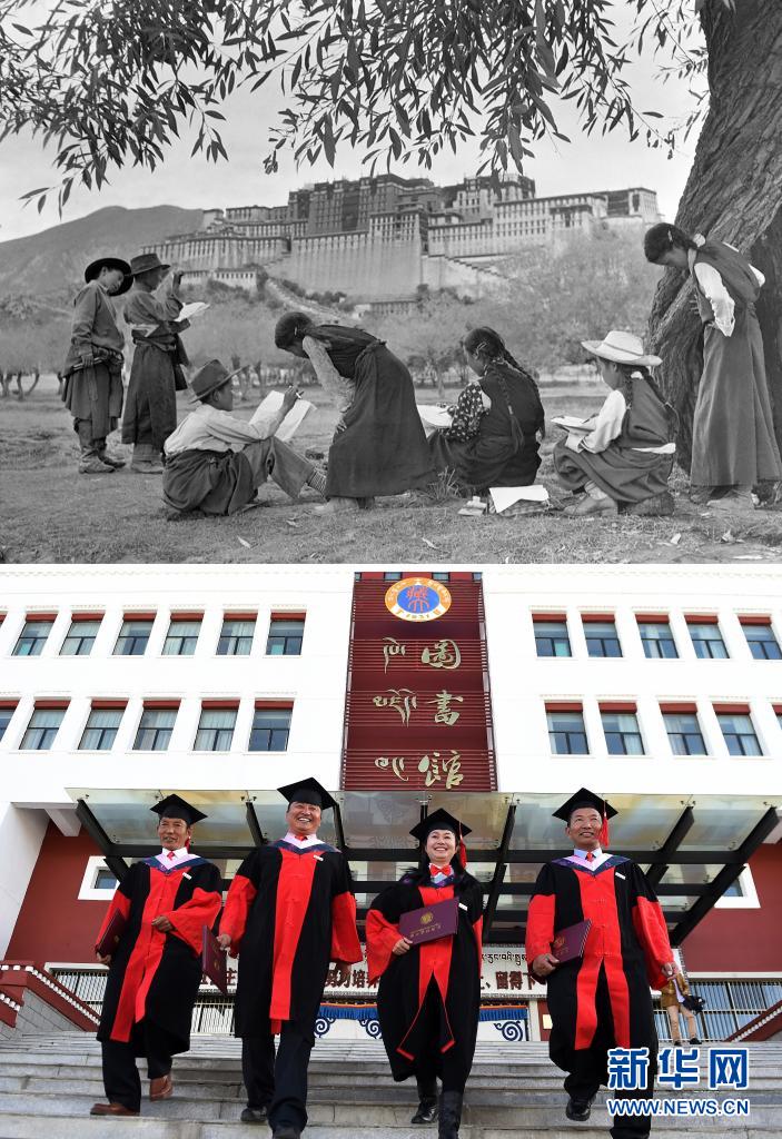 下图是2011年12月12日,西藏日喀则拉孜县吉角村村民仓决用电动酥油茶