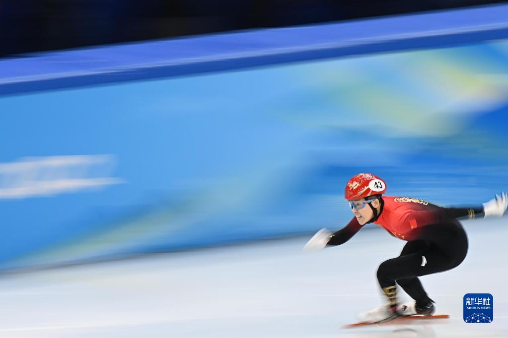 短道速滑混合团体接力决赛:中国队夺冠