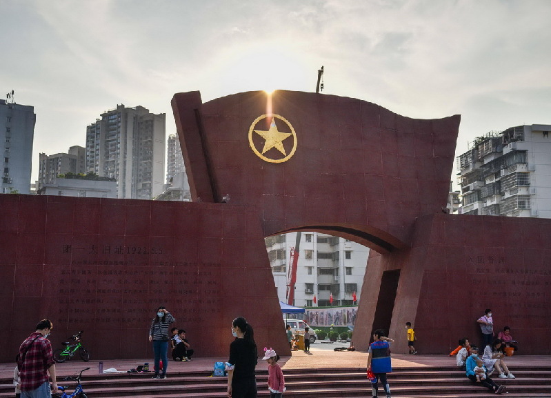 团一大会址——穿越百年时空相逢