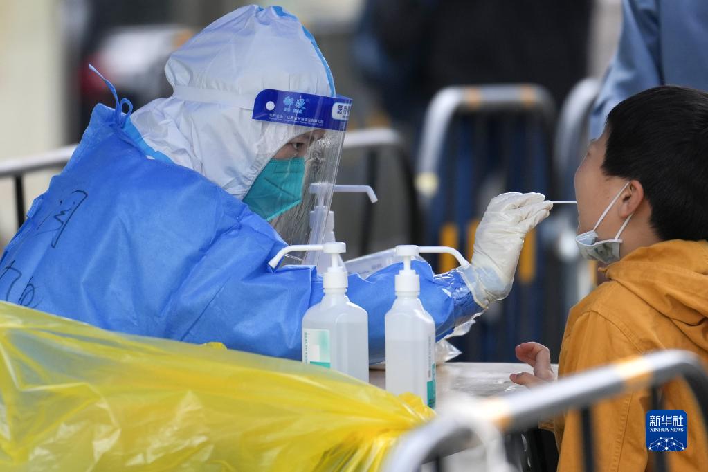 北京朝阳:核酸检测进行时