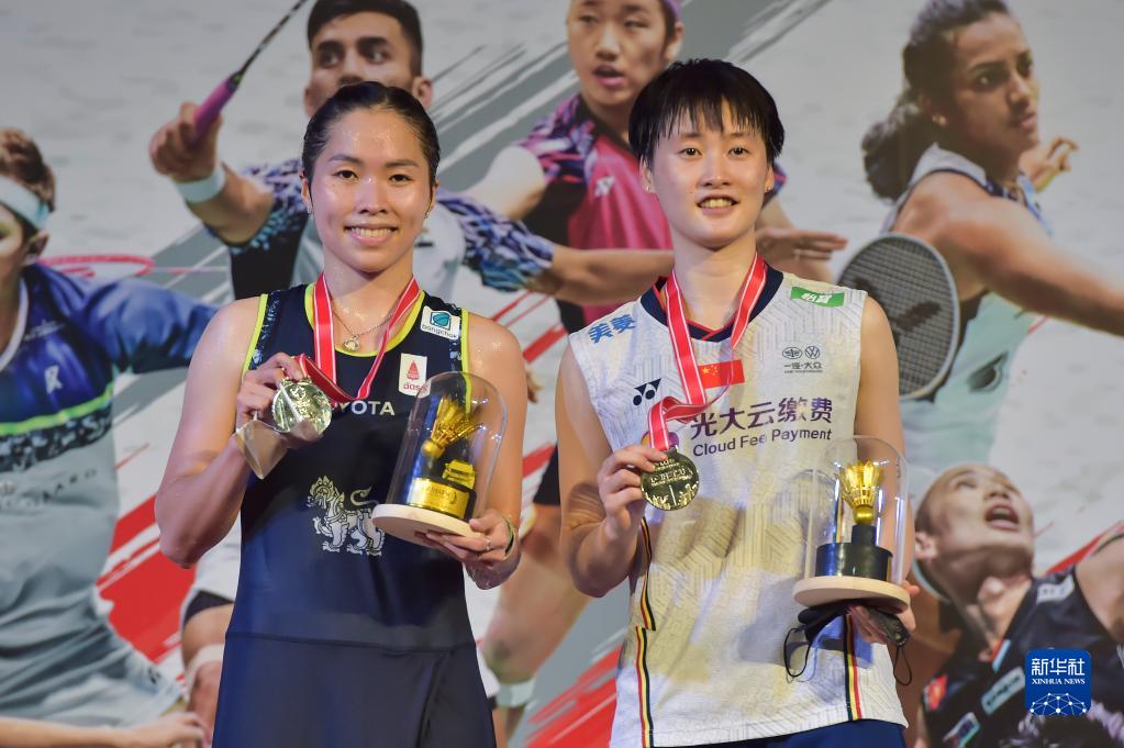 羽毛球——印尼大师赛:陈雨菲夺冠