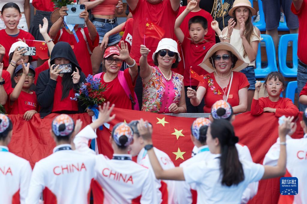 游泳世锦赛：中国队获得花样游泳集体自由自选金牌