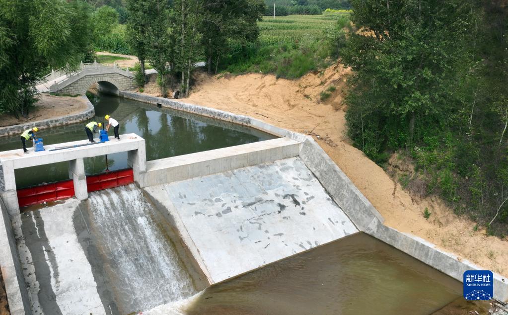 陕西榆阳:回收利用矿井疏干水