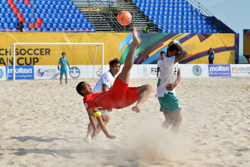 沙滩足球亚洲杯：中国队小组出线