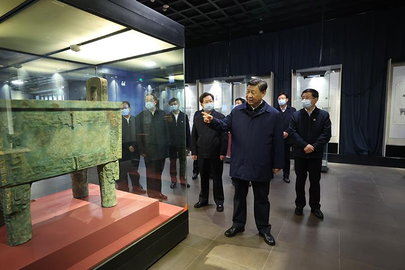 时政微观察丨弄清楚我们“从哪里来的，要到哪里去”