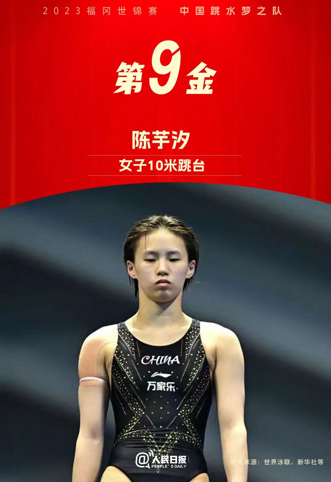 中国跳水队12金收官！