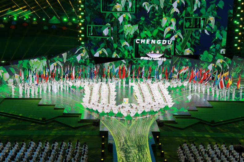 成都大运会丨欢聚、惜别……梦想点亮未来 青春永不散场
