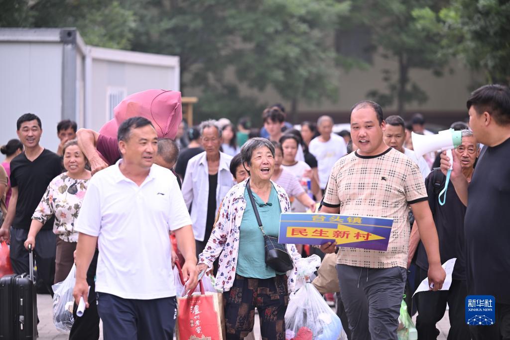 天津市静海区东淀蓄滞洪区转移安置人员全部返村