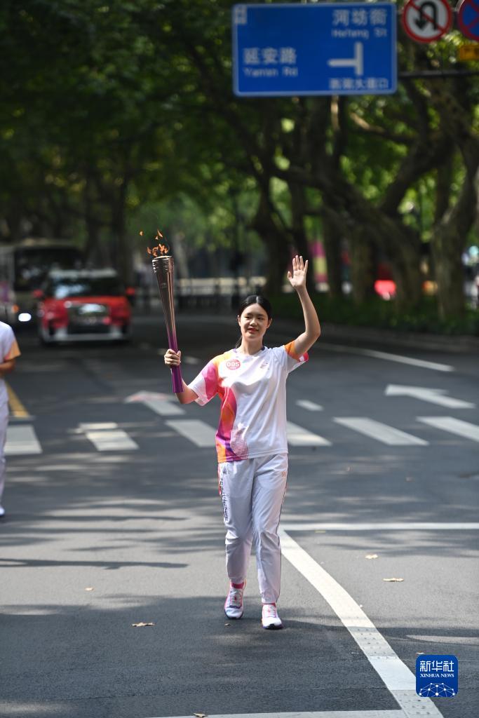 杭州亚运会火炬传递启动