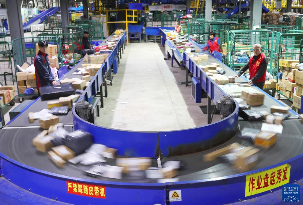 “双11”全国邮政快递业务同比增长23.22%