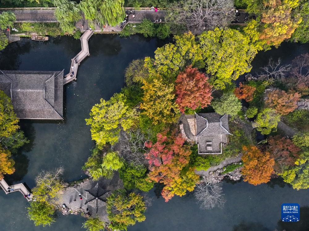 苏州拙政园：色彩斑斓引客来