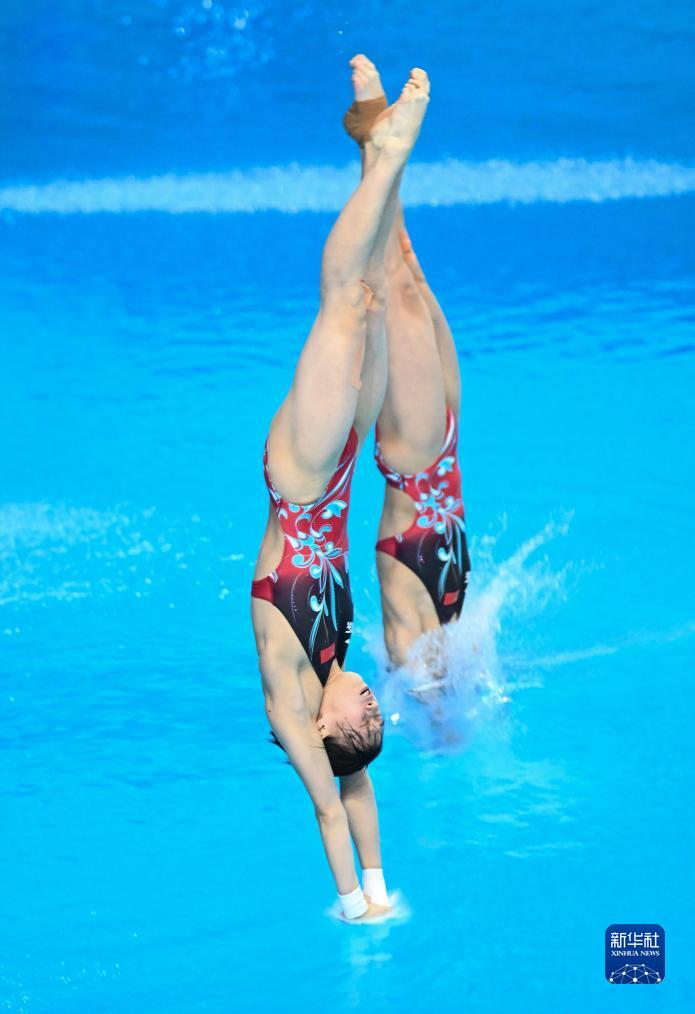 跳水——全国锦标赛:全红婵/陈芋汐女子双人10米台夺冠