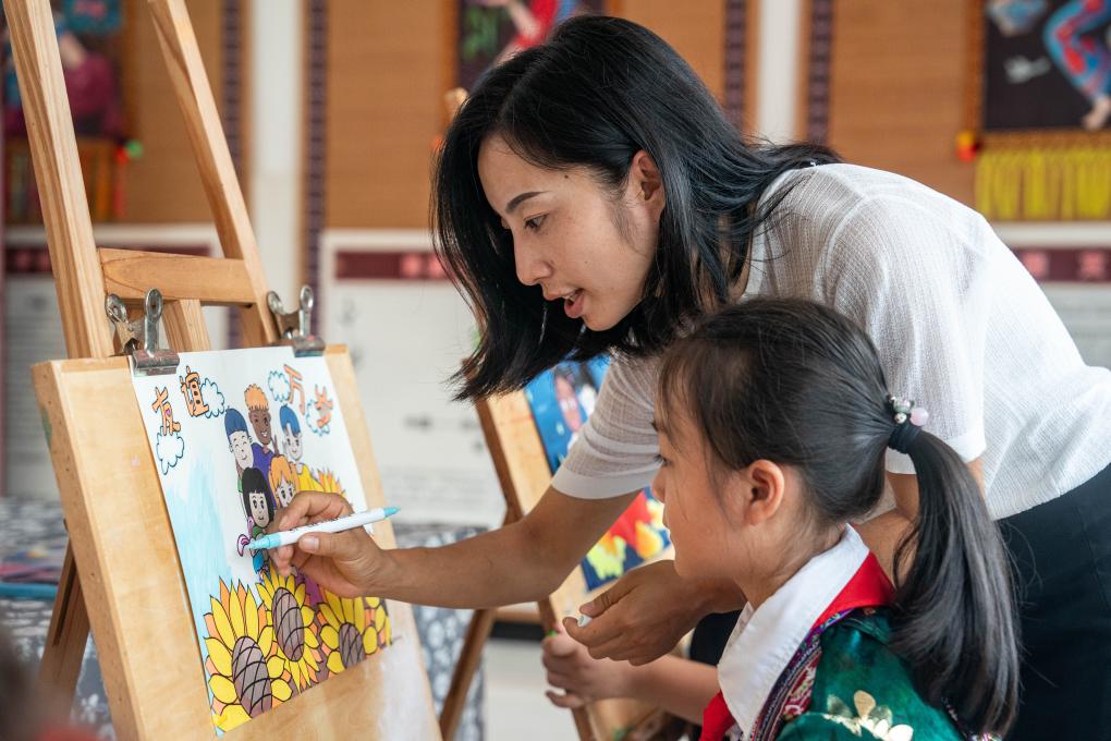 新华全媒+｜大山里的中非友谊小学开学