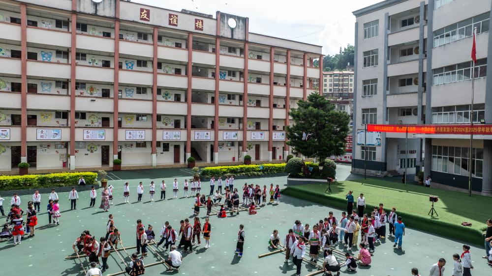 新华全媒+｜大山里的中非友谊小学开学