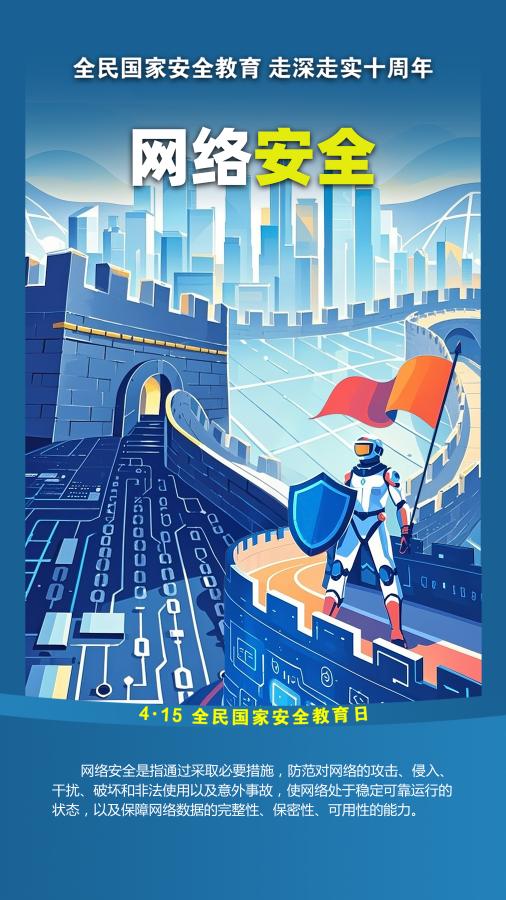 一组海报了解何为“国家安全”