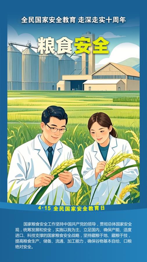 一组海报了解何为“国家安全”