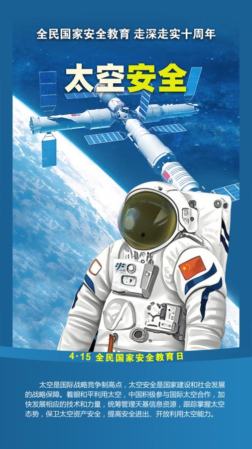 一组海报了解何为“国家安全”