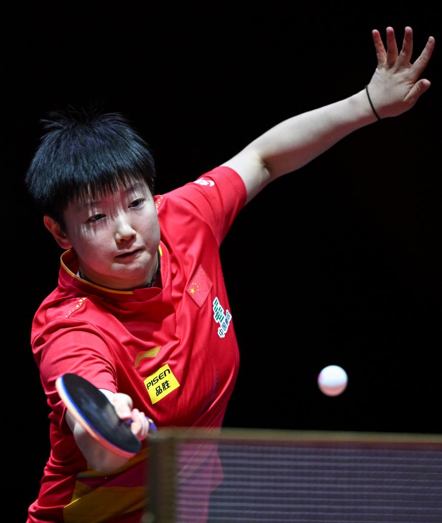 林诗栋、孙颖莎晋级世乒赛单打16强