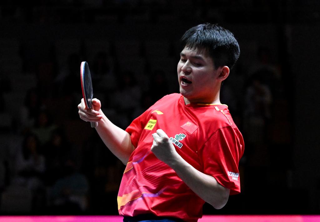 林诗栋、孙颖莎晋级世乒赛单打16强