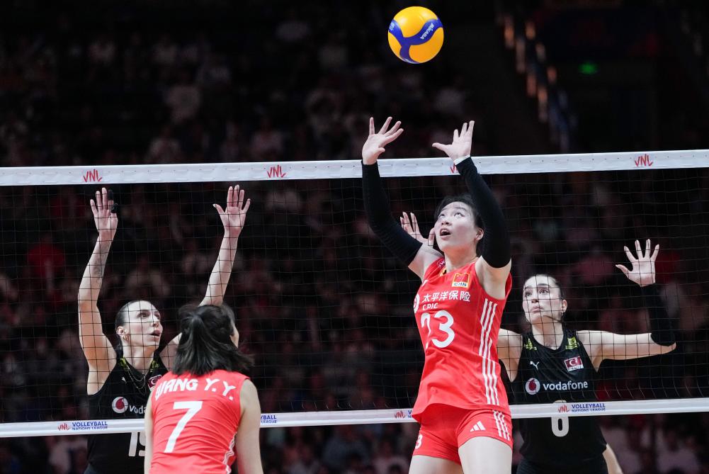 世界女排联赛为北京“三大球”添热度