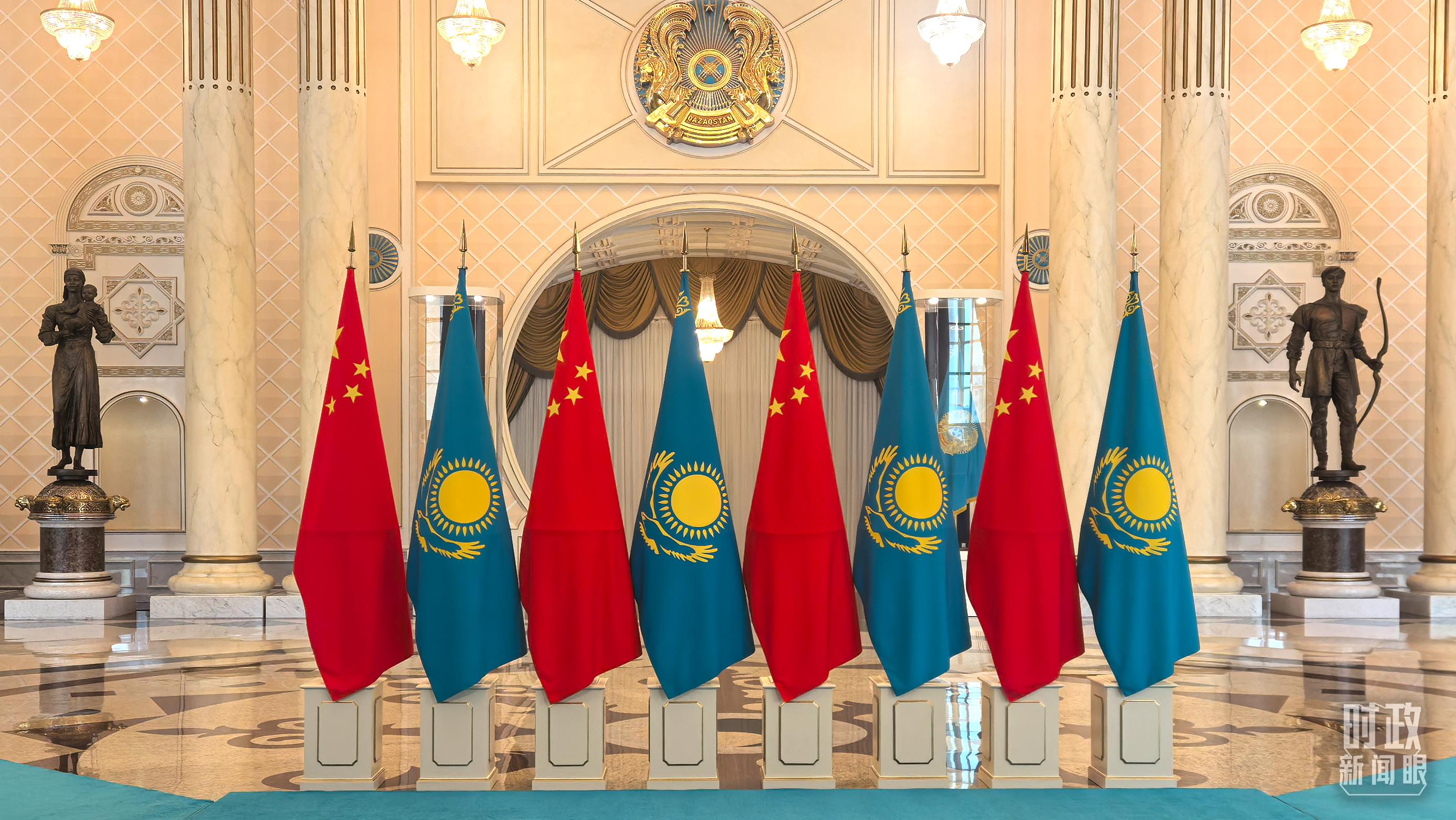 时政新闻眼丨习近平中亚之行第一天,擘画中哈全方位合作