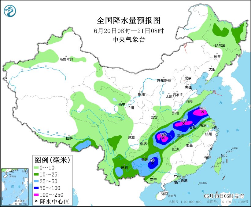 中东部将迎新一轮强降水 华北黄淮等地有强对流天气