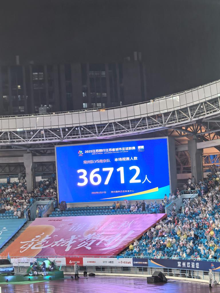 追光丨“苏超”,持续刷新纪录中…… 追光丨“苏超”,持续刷新纪录中……