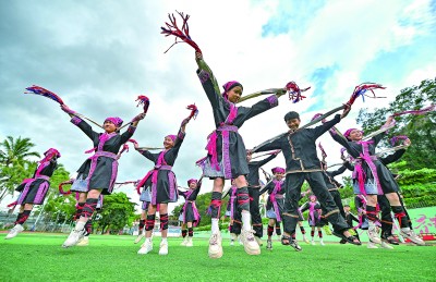 非遗融入体育课：文化加持 活力“满格”