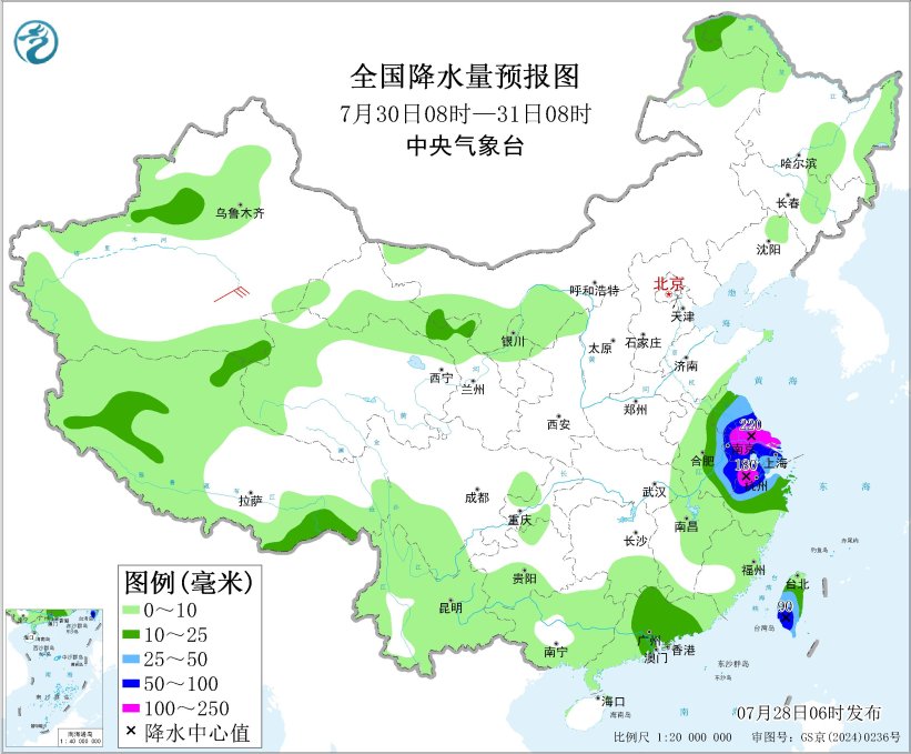 华北东北地区华东等地有较强降雨 关中四川等地迎高温