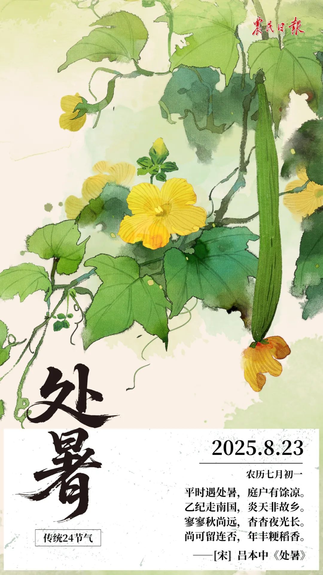 处暑丨暑热渐退 秋意渐浓